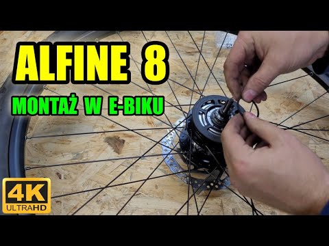 Alfine 8 - montaż w e-rowerze na silniku BAFANG 750