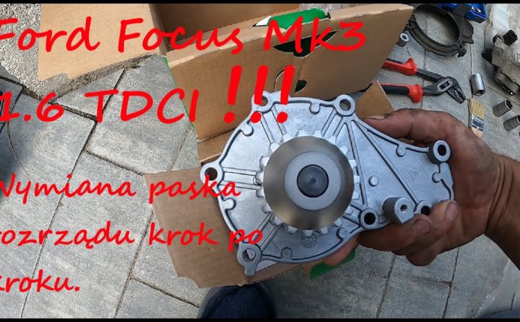 Ford Focus Mk3 1.6 TDCI Wymiana rozrządu krok po kroku!!!
