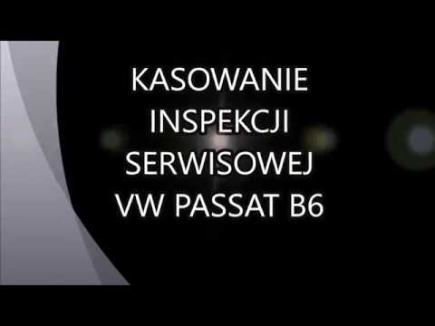 KASOWANIE INSPEKCJI SERWISOWEJ VW PASSAT B6. Service Indicator Reset VW PASSAT B6